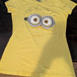 Universal Yellow Minion Graphic Short Sleeve Tee